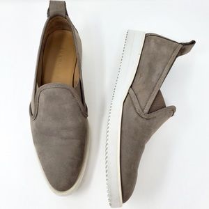 Everlane Leather Street Shoes Slip On Nubuck